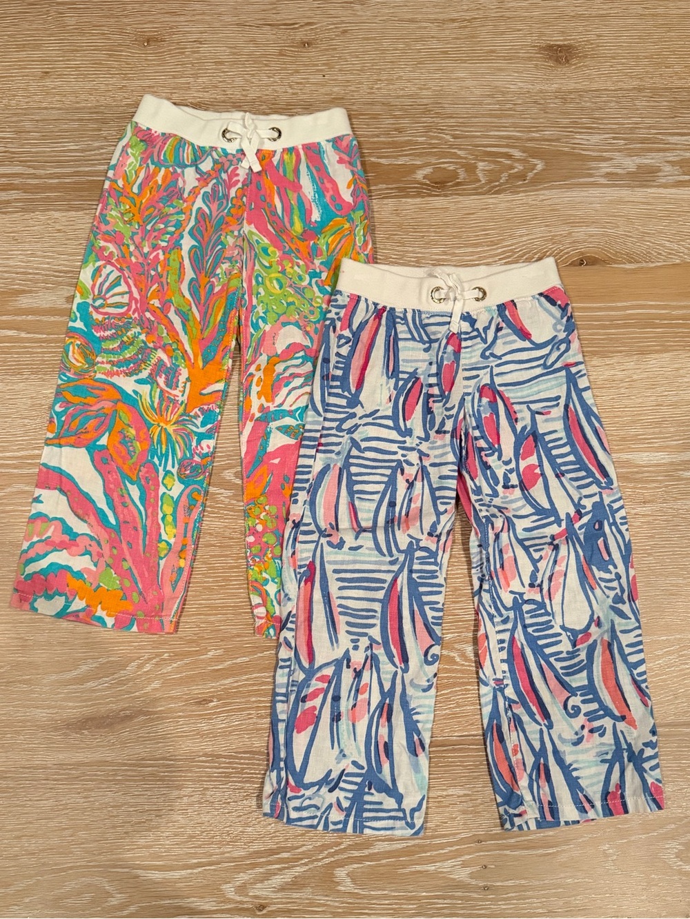 Lilly Pulitzer beach pants size S (4-5) Like New!